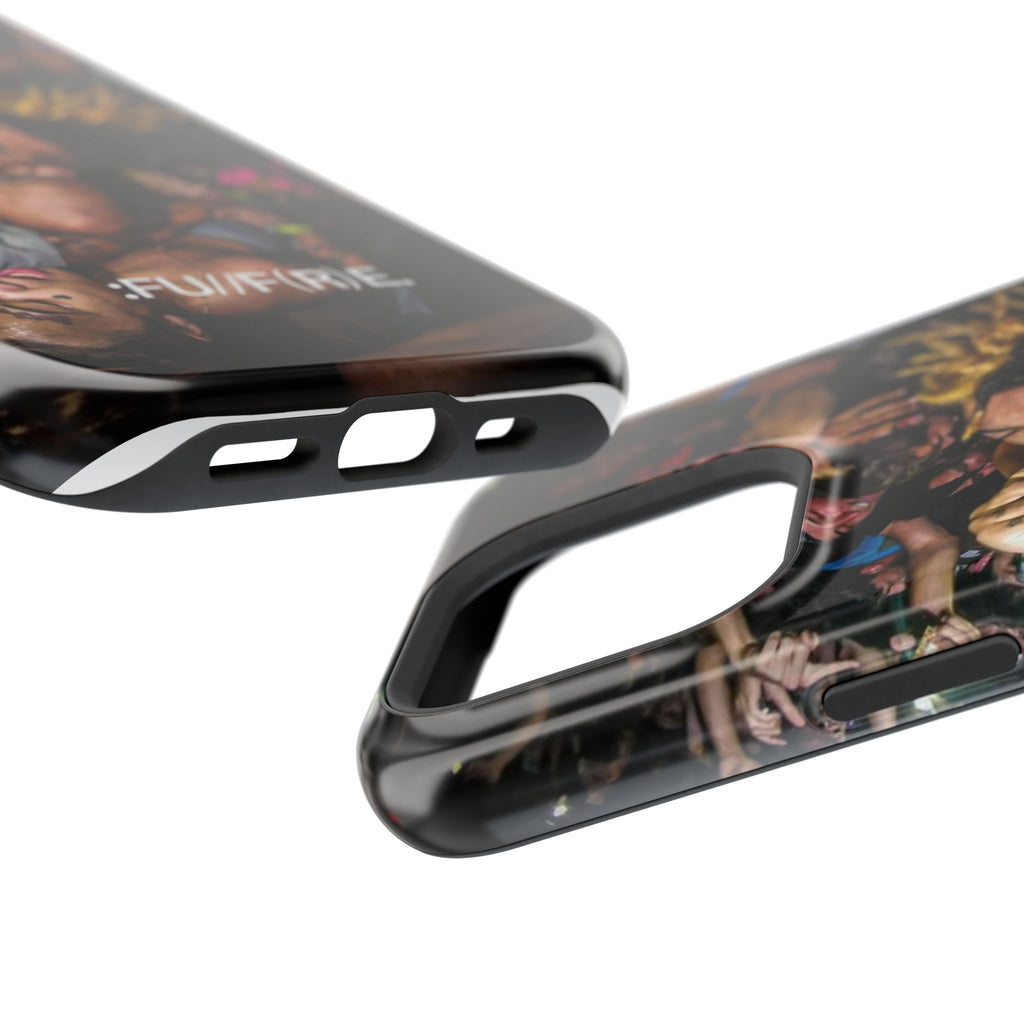 Concert Crowd Phone Case – FU/FR/E Live Show Magnetic Impact-Resistant Case