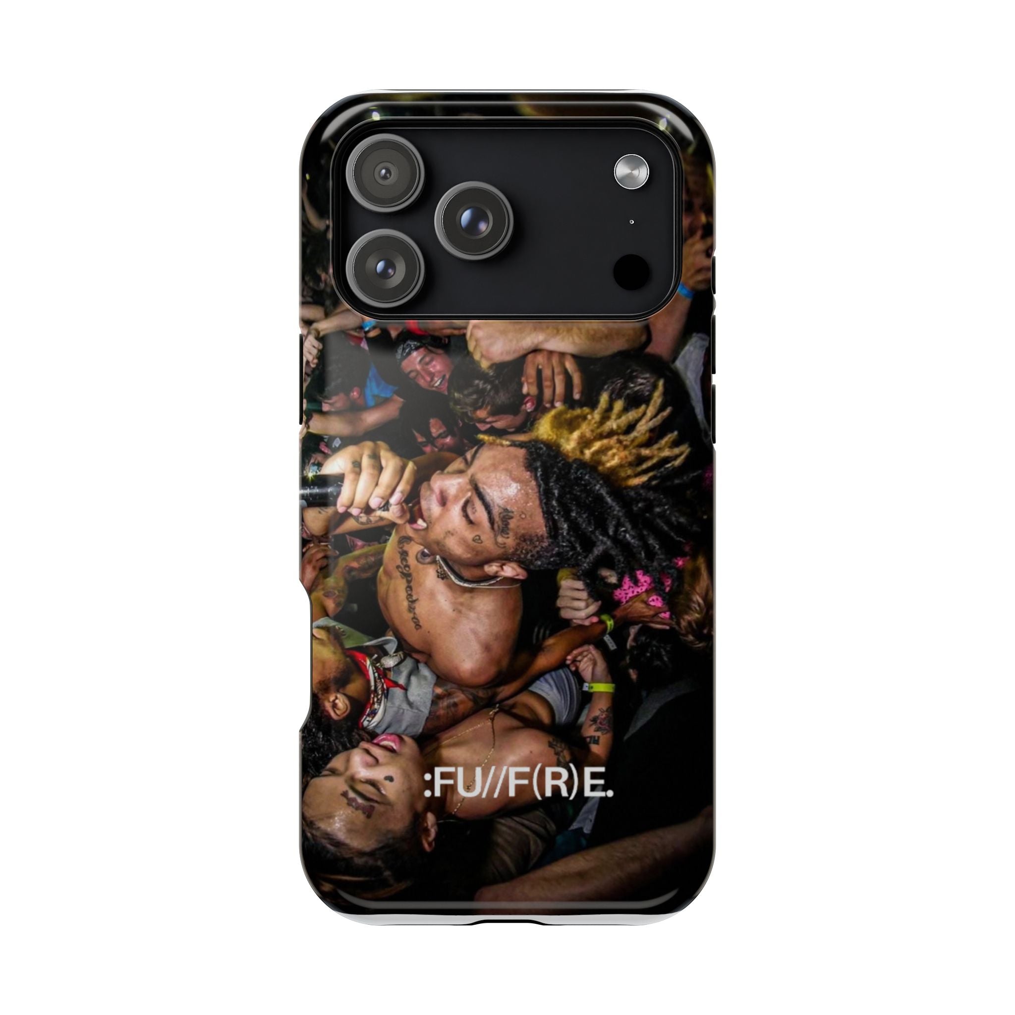 Concert Crowd Phone Case – FU/FR/E Live Show Magnetic Impact-Resistant Case