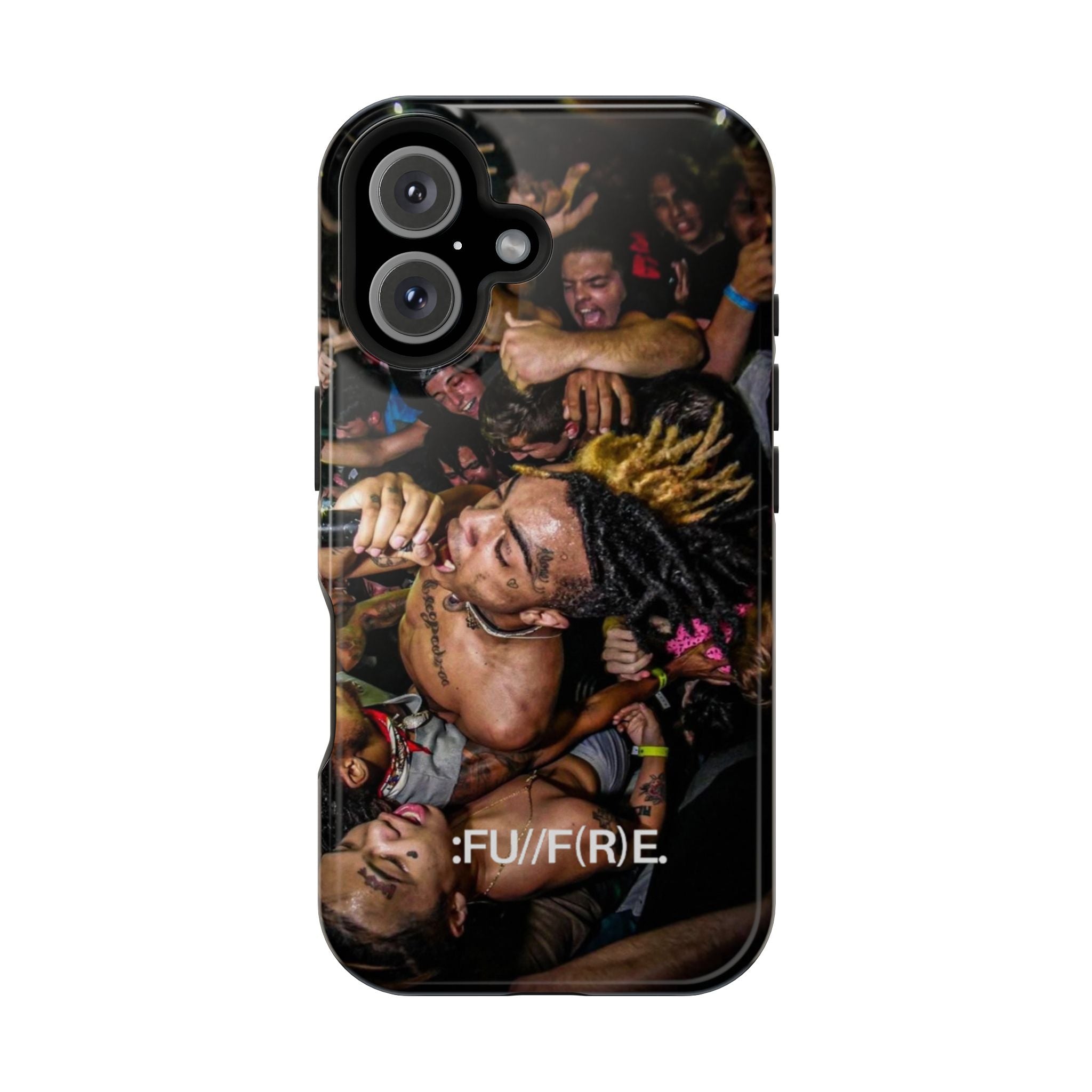 Concert Crowd Phone Case – FU/FR/E Live Show Magnetic Impact-Resistant Case