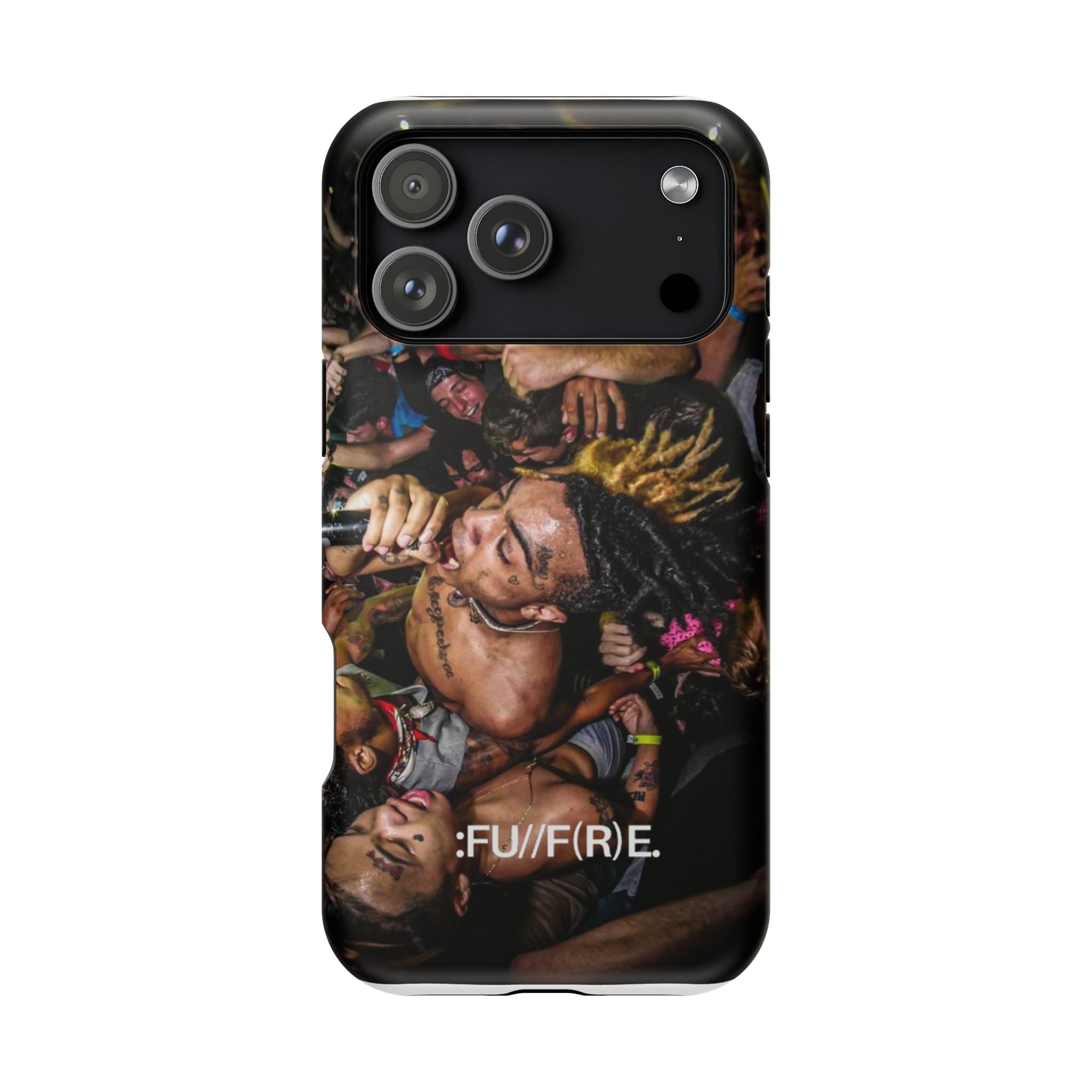 Concert Crowd Phone Case – FU/FR/E Live Show Magnetic Impact-Resistant Case