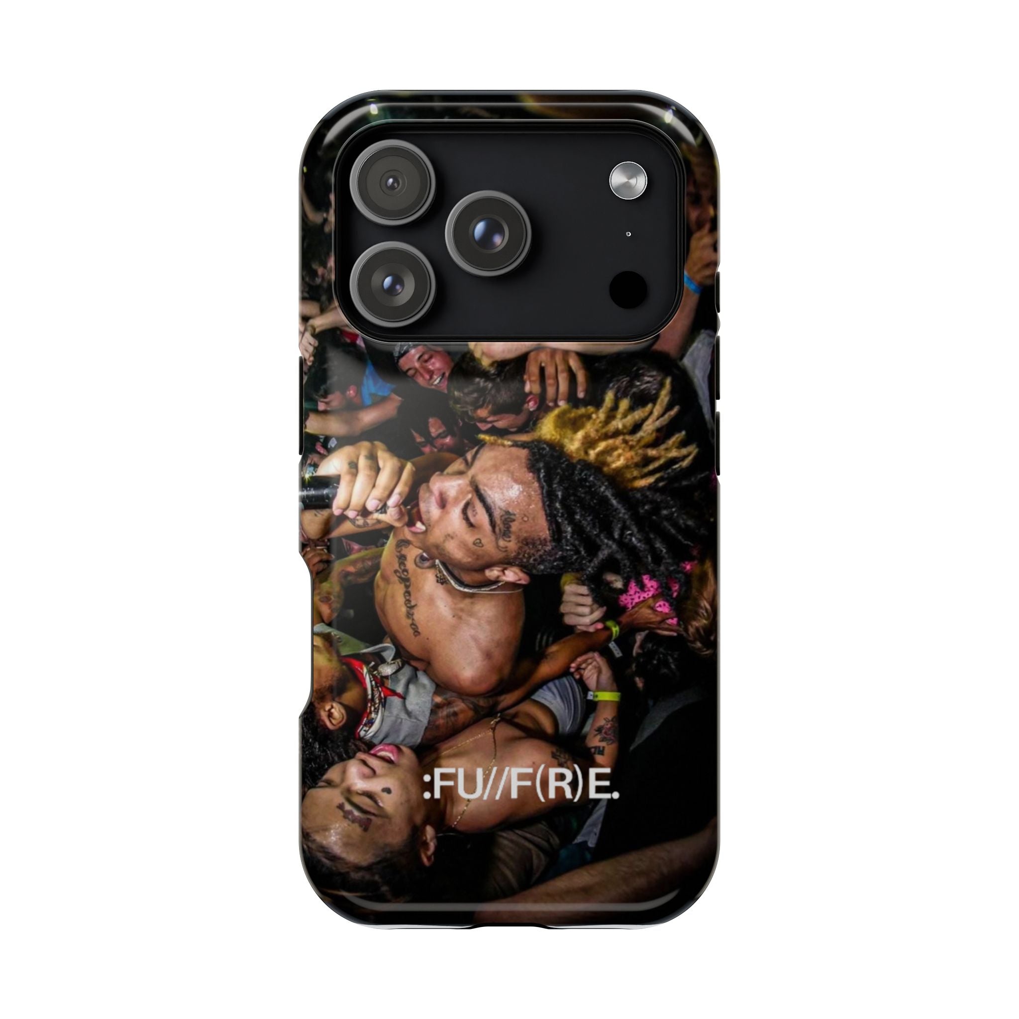 Concert Crowd Phone Case – FU/FR/E Live Show Magnetic Impact-Resistant Case