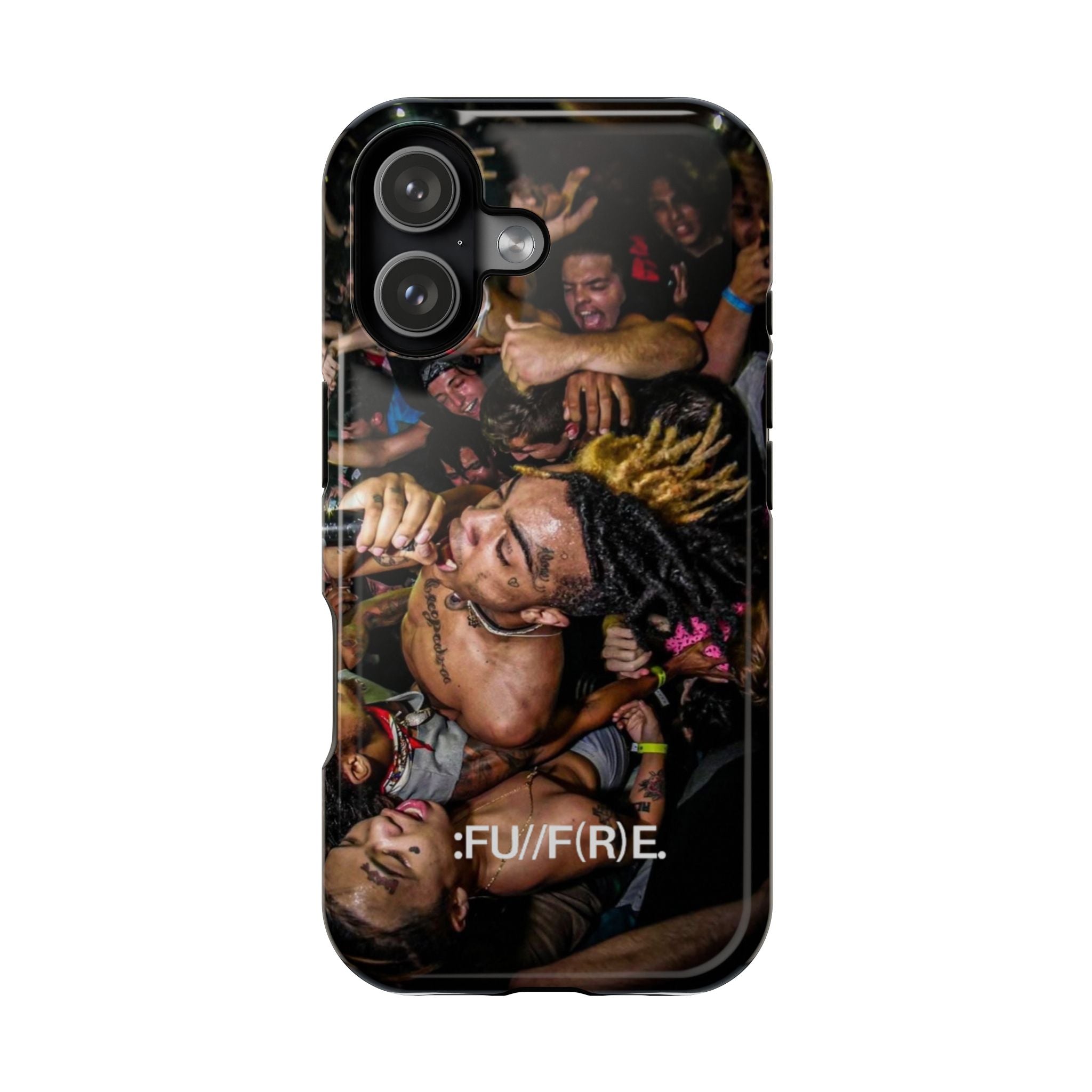 Concert Crowd Phone Case – FU/FR/E Live Show Magnetic Impact-Resistant Case