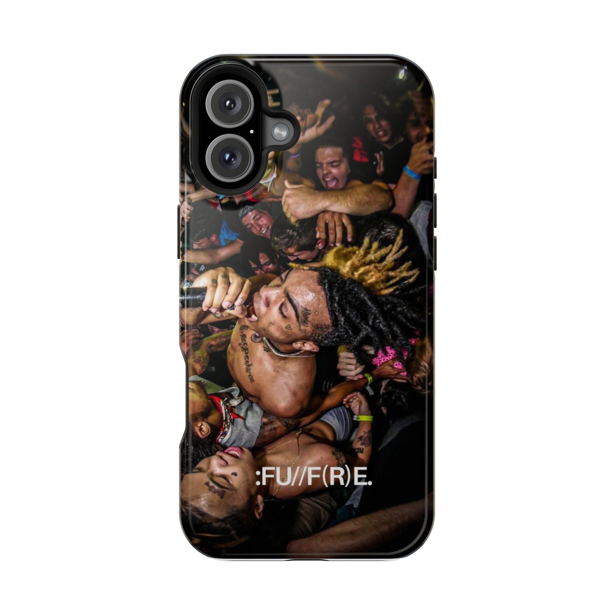 Concert Crowd Phone Case – FU/FR/E Live Show Magnetic Impact-Resistant Case