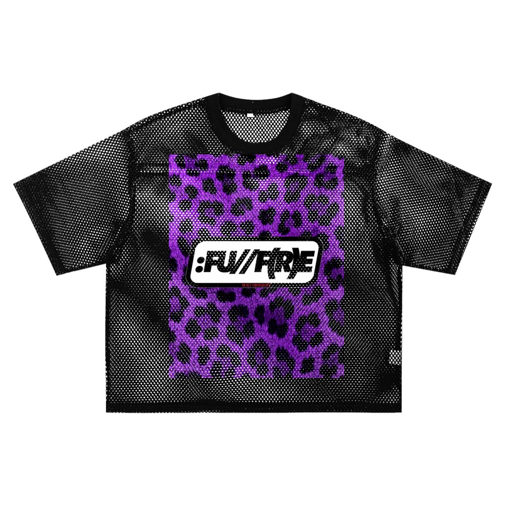 See-through Boxy Net T-Shirt