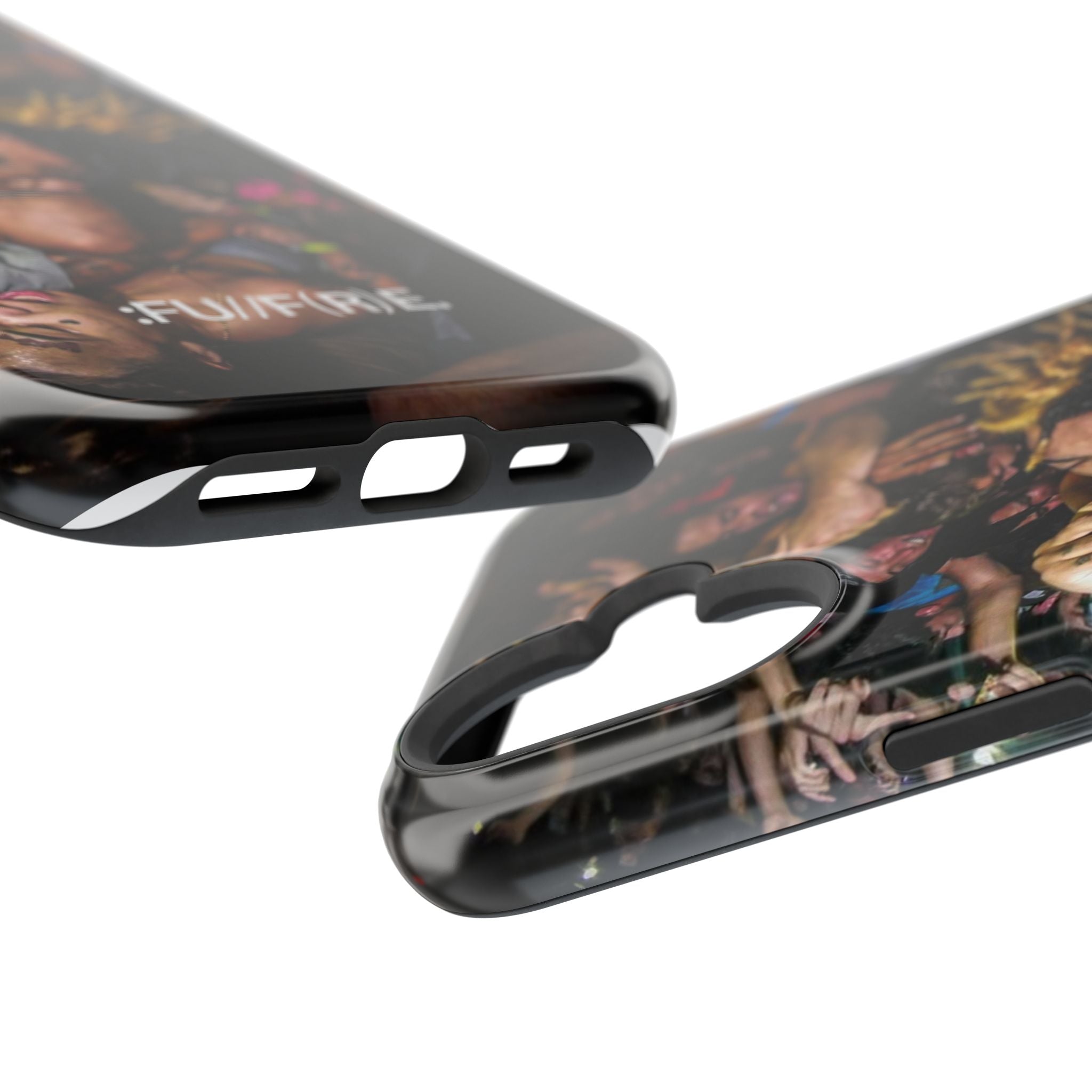Concert Crowd Phone Case – FU/FR/E Live Show Magnetic Impact-Resistant Case