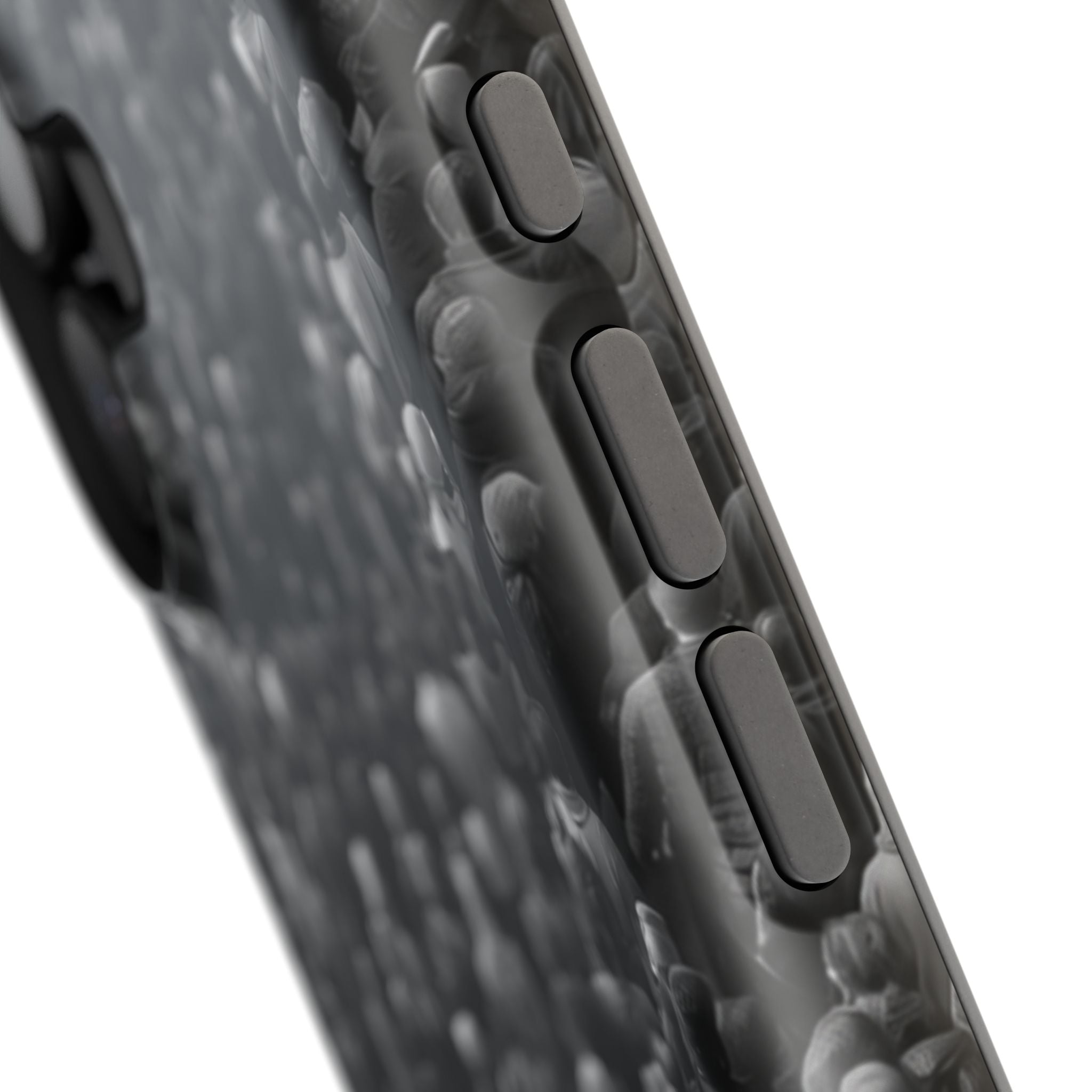 Phone Case — Magnetic Impact-Resistant Case with Red Heart "FUTURE" Crowd Design