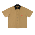 Unisex Color Block Short Sleeve Shirt
