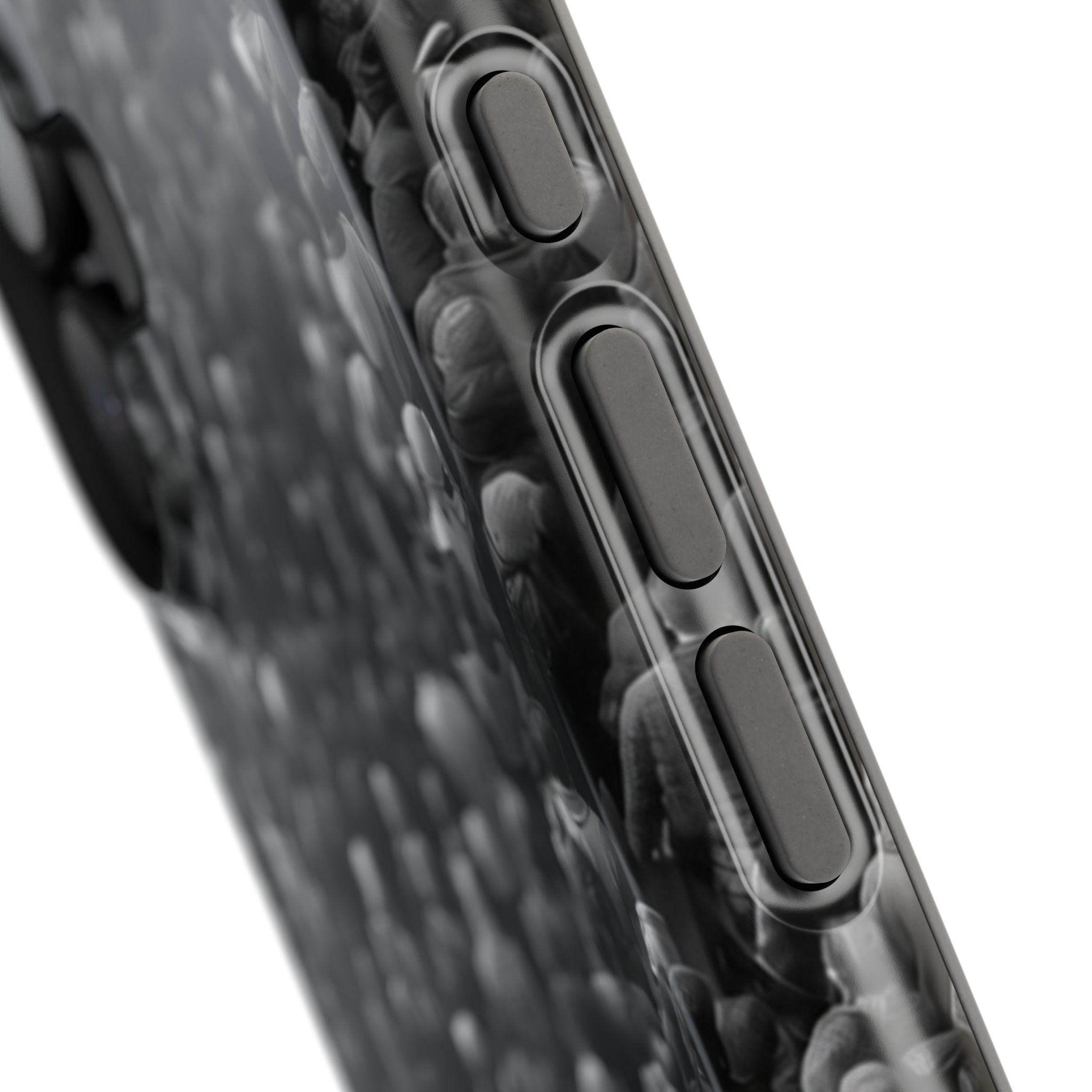 Phone Case — Magnetic Impact-Resistant Case with Red Heart "FUTURE" Crowd Design