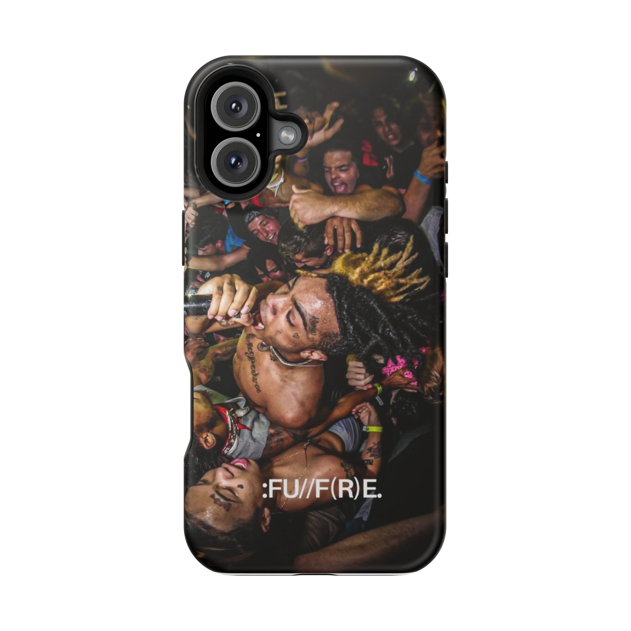 Concert Crowd Phone Case – FU/FR/E Live Show Magnetic Impact-Resistant Case