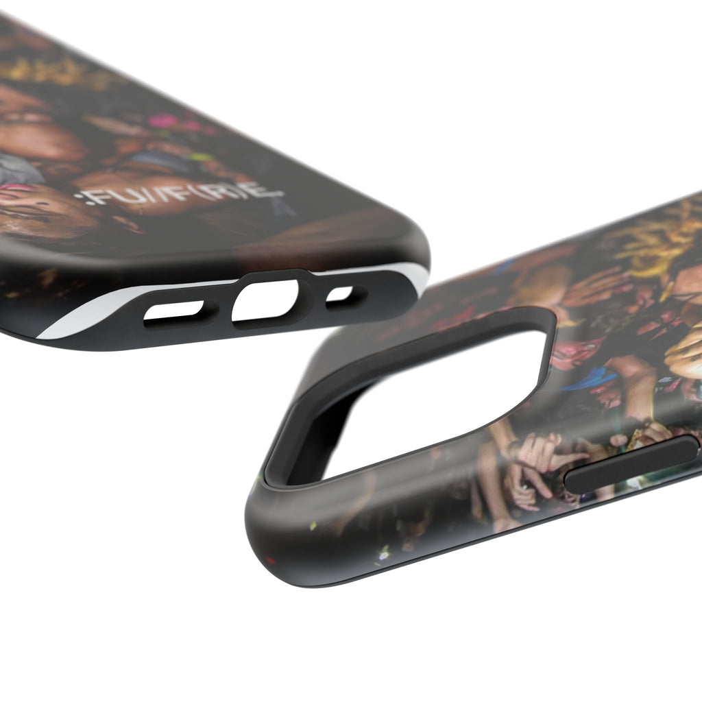 Concert Crowd Phone Case – FU/FR/E Live Show Magnetic Impact-Resistant Case