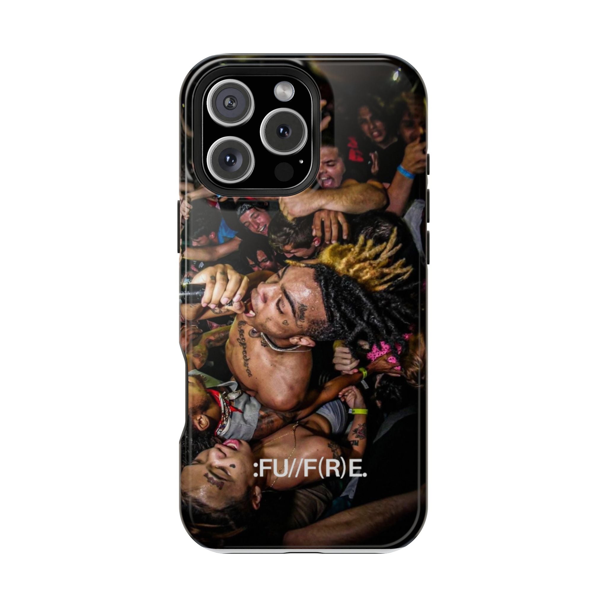 Concert Crowd Phone Case – FU/FR/E Live Show Magnetic Impact-Resistant Case