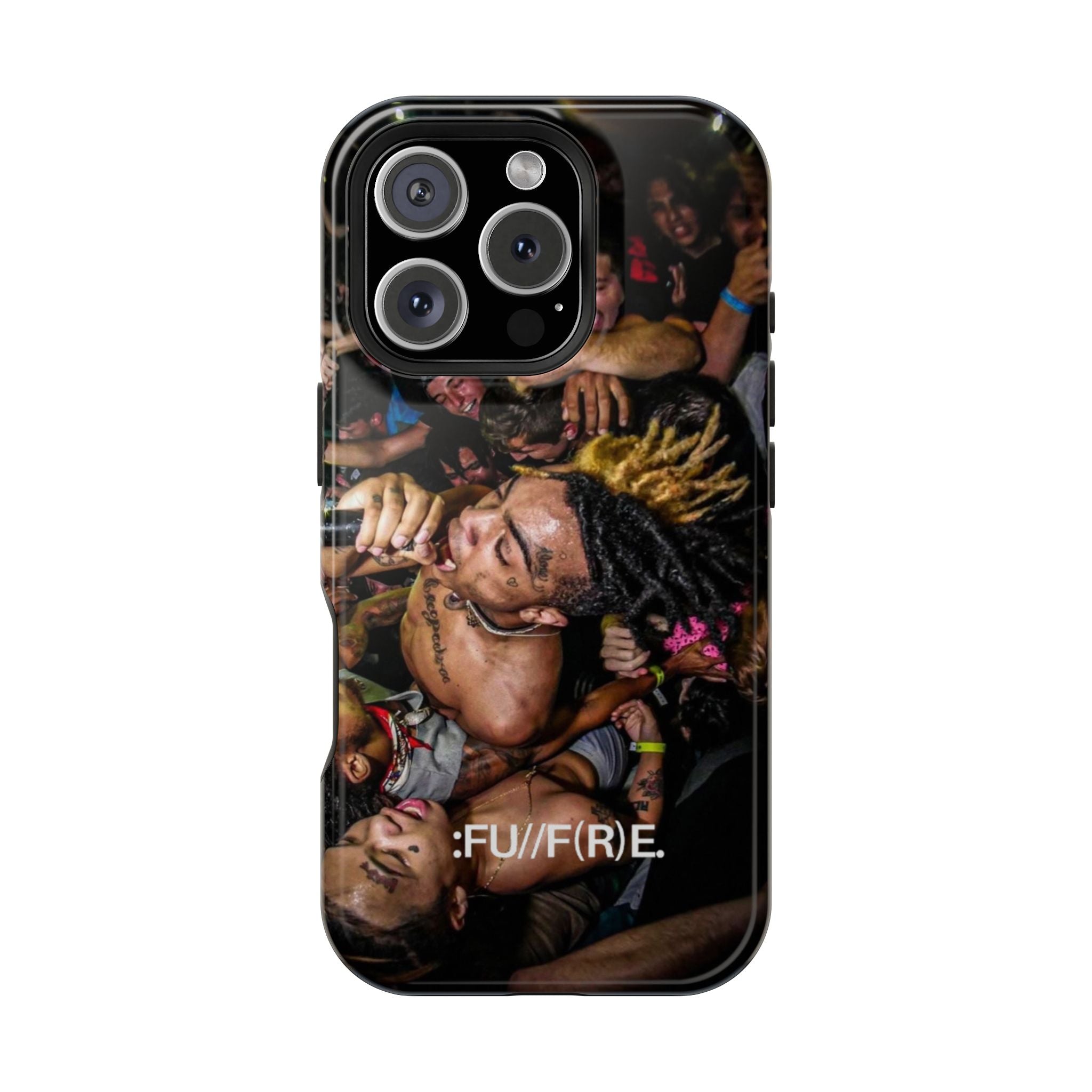 Concert Crowd Phone Case – FU/FR/E Live Show Magnetic Impact-Resistant Case