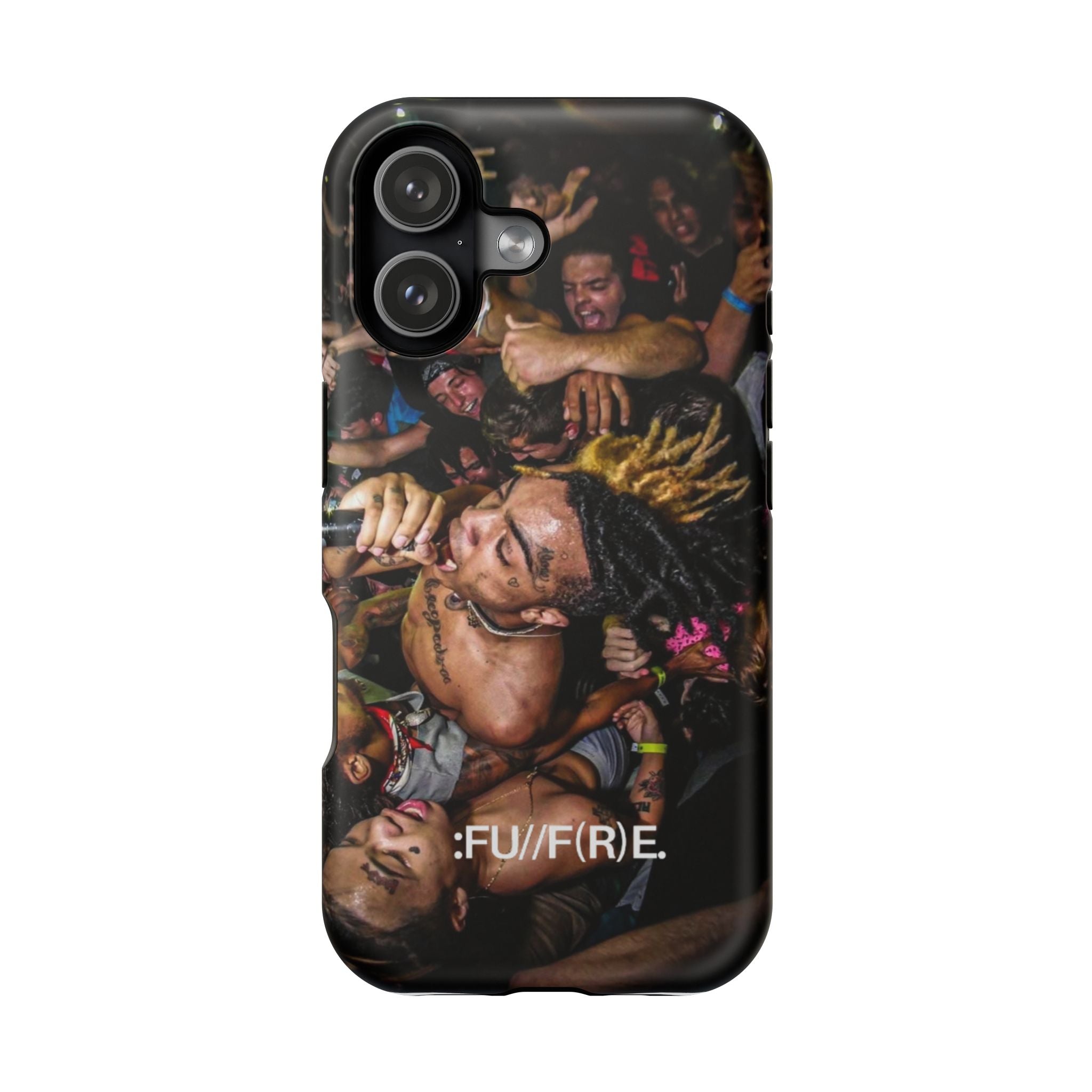 Concert Crowd Phone Case – FU/FR/E Live Show Magnetic Impact-Resistant Case