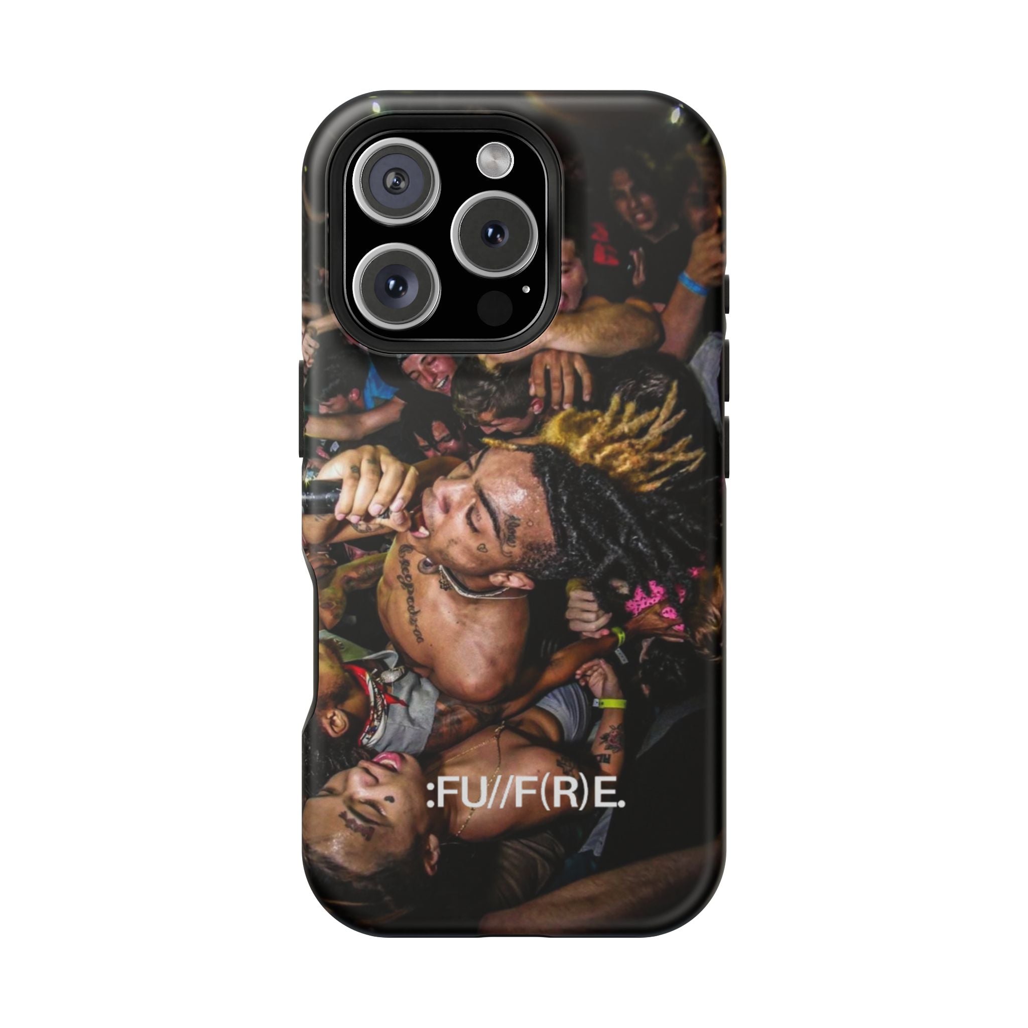 Concert Crowd Phone Case – FU/FR/E Live Show Magnetic Impact-Resistant Case