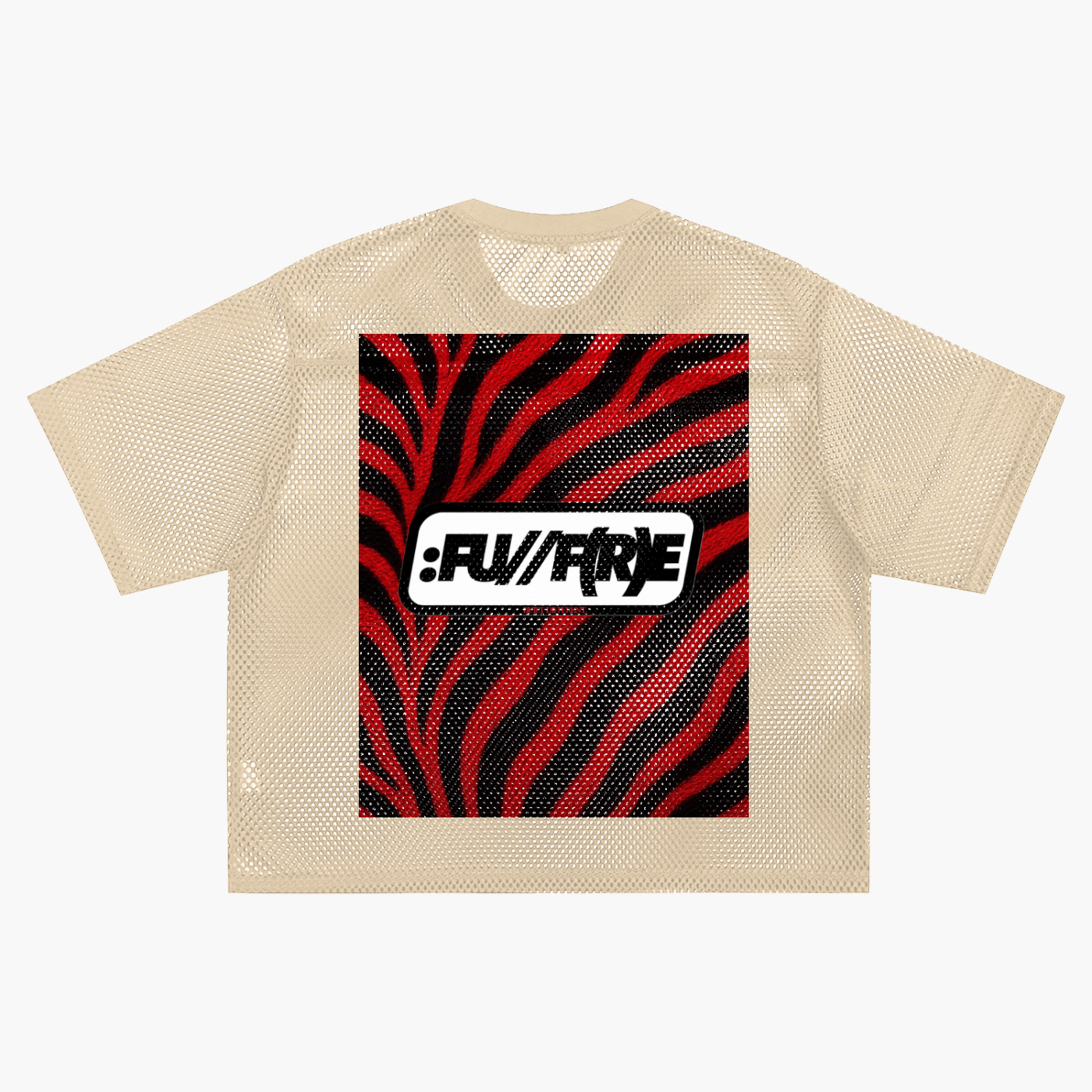 See-through Boxy Net T-Shirt