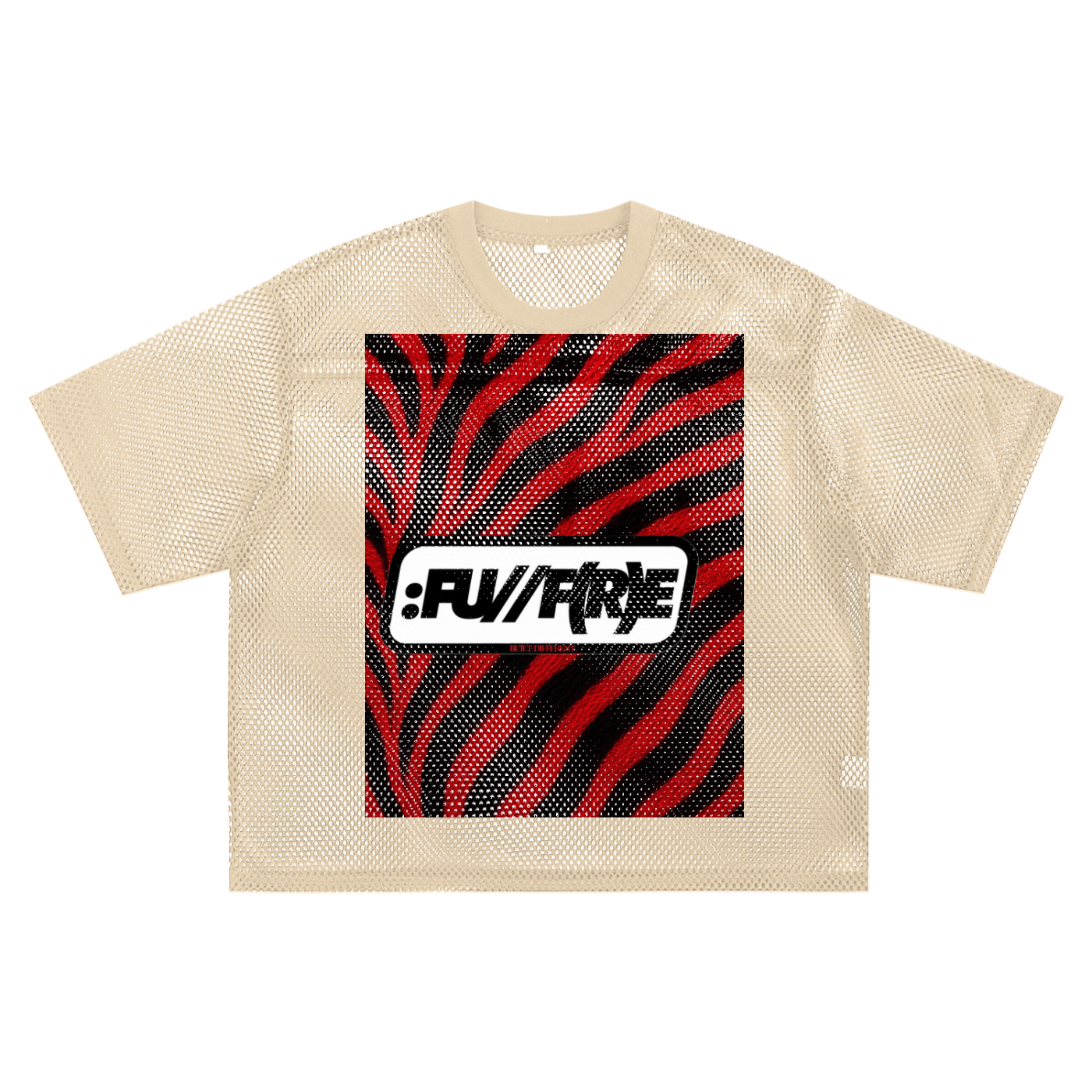 See-through Boxy Net T-Shirt