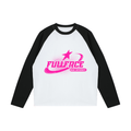 Color-Blocked Raglan Long-Sleeve T-Shirt